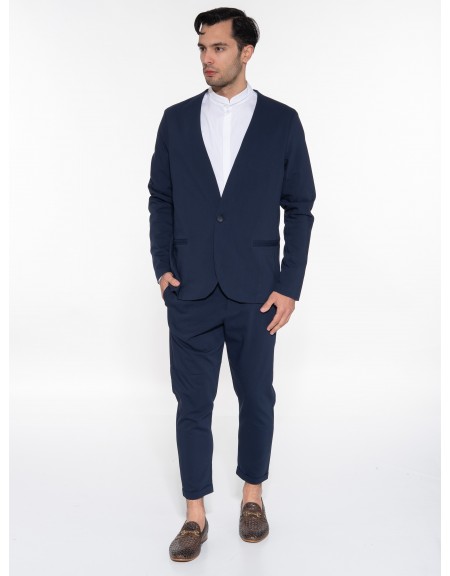 NINETEEN Σακάκι K23-1033 Μπλε NINETEEN - 8