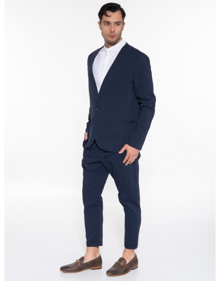 NINETEEN Σακάκι K23-1033 Μπλε NINETEEN - 9