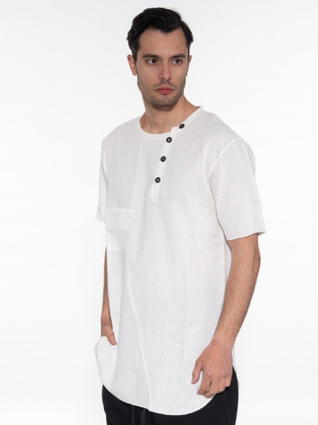 LA HAINE T-shirt 3M OMBRA Λευκό LA HAINE - 4