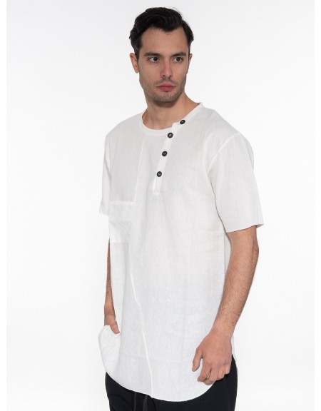 LA HAINE T-shirt 3M OMBRA Λευκό LA HAINE - 4