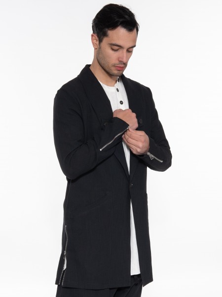 LA HAINE Σακάκι 3B PRODUCER Μαύρο LA HAINE - 3