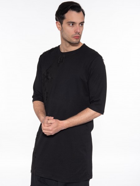 LA HAINE T-shirt 3M PLUG Μαύρο LA HAINE - 4