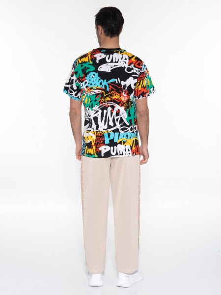 PUMA T-shirt 539246 01 Graffiti Tee Black PUMA - 15