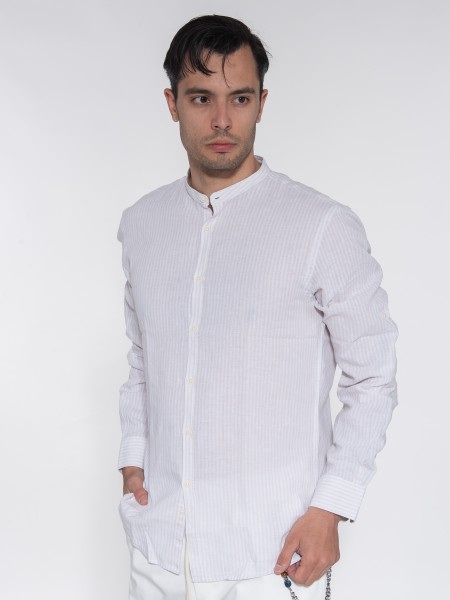 OVER-D Shirt mao OC1S0S0C01 Beige - Ecru OVER-D - 4