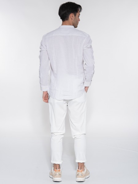 OVER-D Chino Pants OE1S2S3P30 White OVER-D - 11