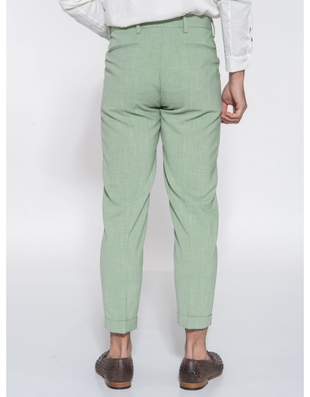 OVER-D Chino Παντελόνι OE1S2S3P29 Φυστικί - Πράσινο OVER-D - 2