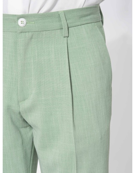 OVER-D Chino Παντελόνι OE1S2S3P29 Φυστικί - Πράσινο OVER-D - 5