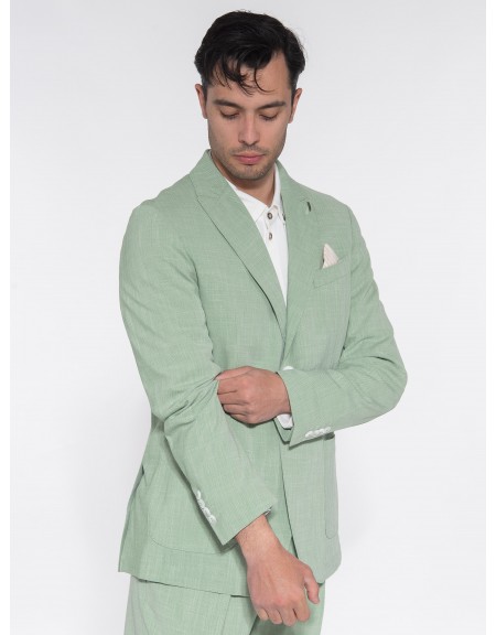 OVER-D Σακάκι OE1S2S3G04 Πράσινο - Φυστικί OVER-D - 3