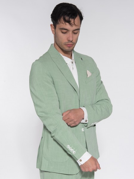 OVER-D Σακάκι OE1S2S3G04 Πράσινο - Φυστικί OVER-D - 5