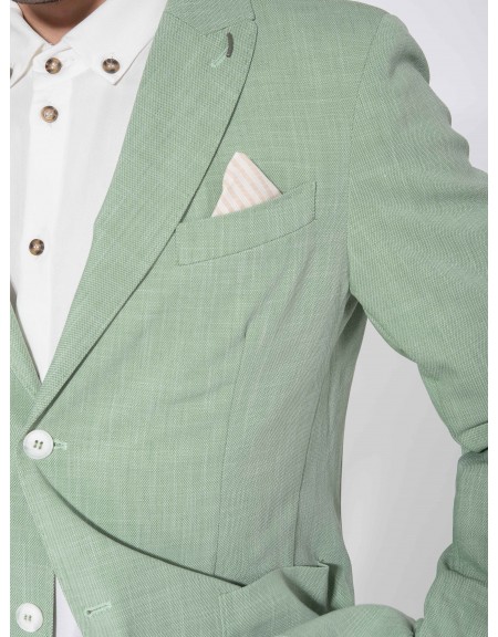 OVER-D Σακάκι OE1S2S3G04 Πράσινο - Φυστικί OVER-D - 6