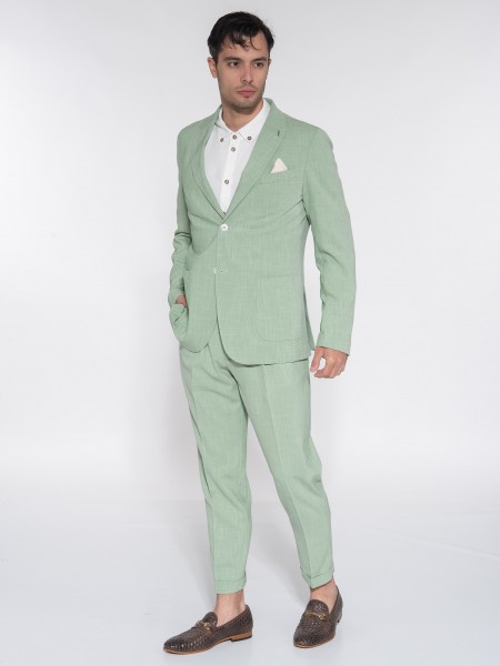 OVER-D Σακάκι OE1S2S3G04 Πράσινο - Φυστικί OVER-D - 10