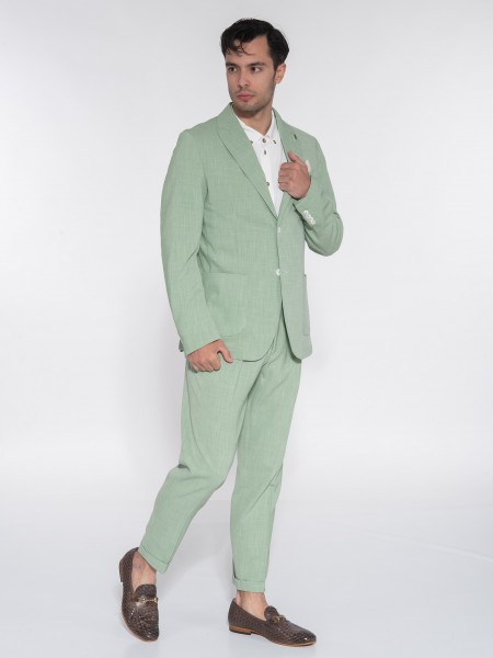 OVER-D Σακάκι OE1S2S3G04 Πράσινο - Φυστικί OVER-D - 8