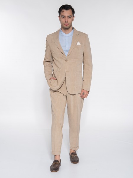 OVER-D Chino Παντελόνι OE1S2S3P29 Μπεζ OVER-D - 7