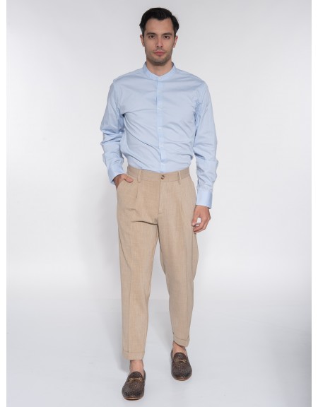 OVER-D Chino Παντελόνι OE1S2S3P29 Μπεζ OVER-D - 6