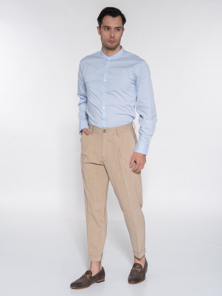 OVER-D Chino Παντελόνι OE1S2S3P29 Μπεζ OVER-D - 11