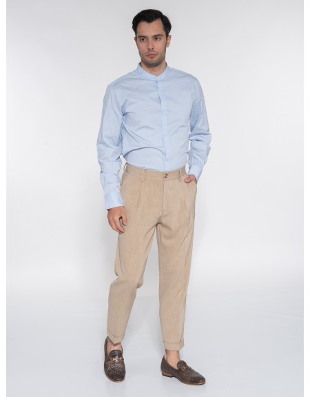 OVER-D Chino Παντελόνι OE1S2S3P29 Μπεζ OVER-D - 8