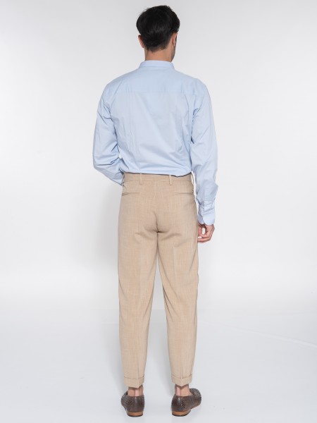 OVER-D Chino Παντελόνι OE1S2S3P29 Μπεζ OVER-D - 10