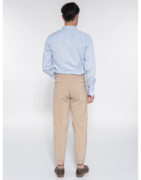 OVER-D Chino Παντελόνι OE1S2S3P29 Μπεζ OVER-D - 10