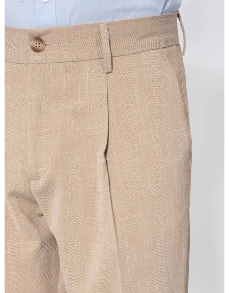 OVER-D Chino Παντελόνι OE1S2S3P29 Μπεζ OVER-D - 5