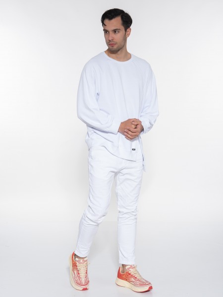 OVER-D Jean Παντελόνι OE1S2S3P43 Λευκό OVER-D - 8