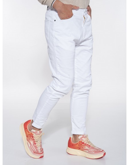 OVER-D Jean Παντελόνι OE1S2S3P43 Λευκό OVER-D - 3