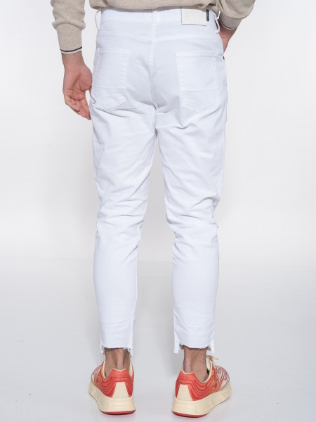 OVER-D Jean Παντελόνι OE1S2S3P43 Λευκό OVER-D - 2