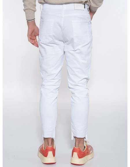 OVER-D Jean Παντελόνι OE1S2S3P43 Λευκό OVER-D - 2