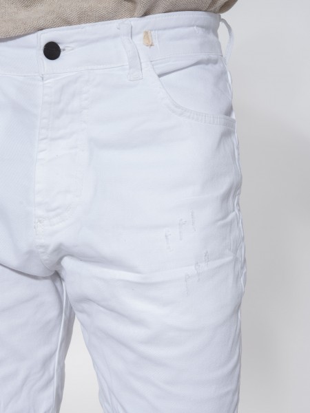 OVER-D Jean Παντελόνι OE1S2S3P43 Λευκό OVER-D - 5