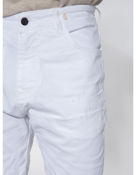 OVER-D Jean Παντελόνι OE1S2S3P43 Λευκό OVER-D - 5