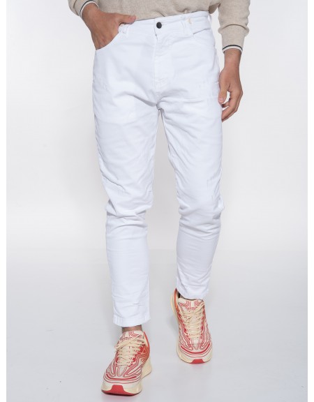 OVER-D Jean Παντελόνι OE1S2S3P43 Λευκό OVER-D - 12