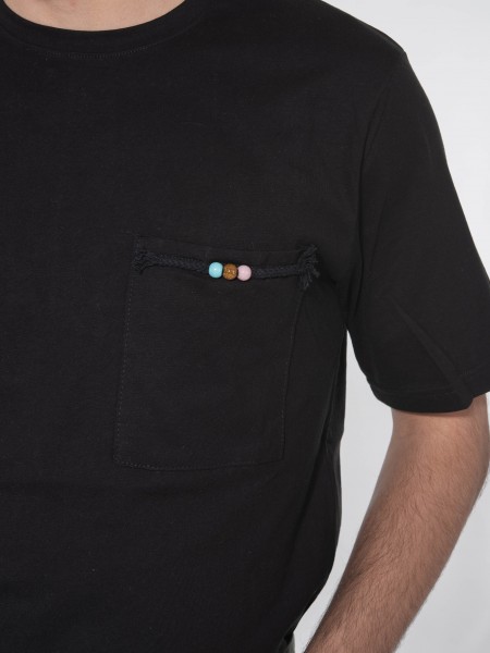 OVER-D T-shirt OE1S2S3T48 Μαύρο OVER-D - 5