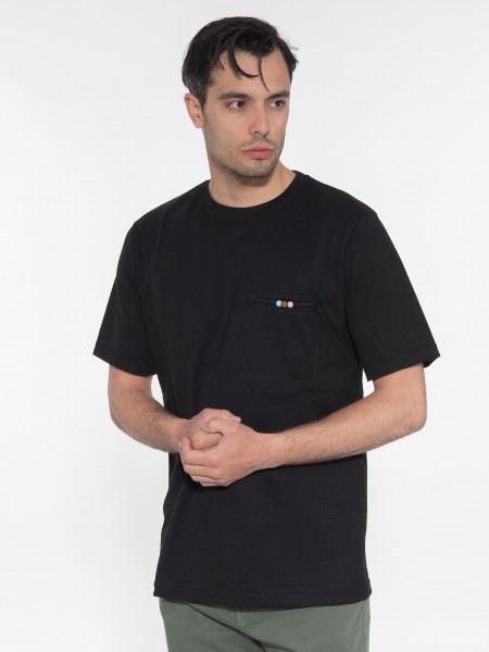 OVER-D T-shirt OE1S2S3T48 Μαύρο OVER-D - 4