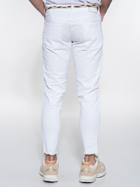 OVER-D Jean Pants OE1S2S3P37 White OVER-D - 2