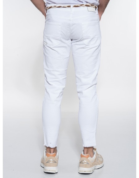 OVER-D Jean Pants OE1S2S3P37 White OVER-D - 2