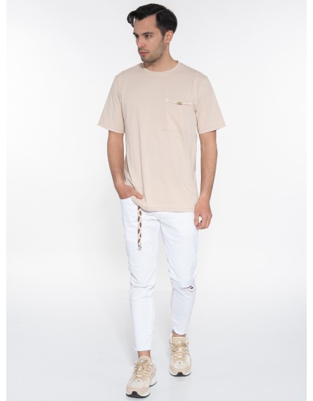 OVER-D Jean Pants OE1S2S3P37 White OVER-D - 6