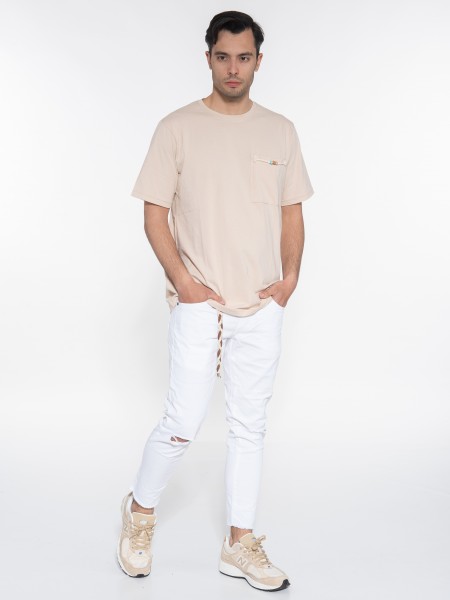 OVER-D Jean Pants OE1S2S3P37 White OVER-D - 9