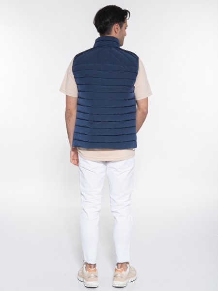 OVER-D Sleeveless jacket mao OC1S0S0J01 Blue OVER-D - 8