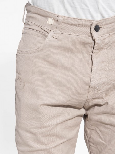 OVER-D Jean Παντελόνι OE1S2S3P43 Μπεζ OVER-D - 5