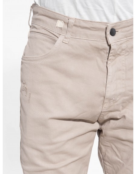 OVER-D Jean Παντελόνι OE1S2S3P43 Μπεζ OVER-D - 5