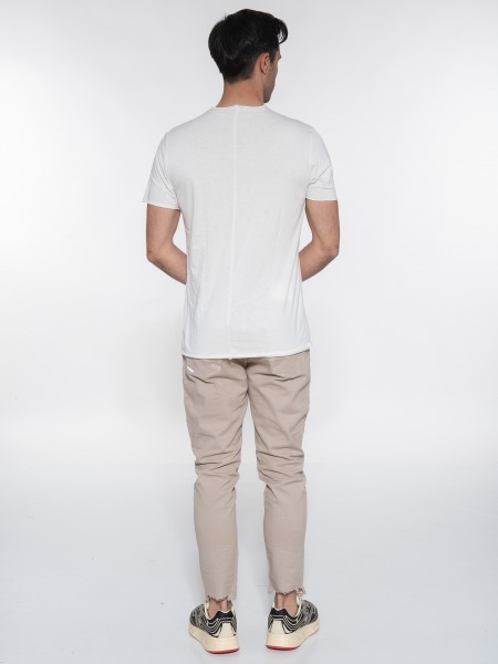 OVER-D Jean Παντελόνι OE1S2S3P43 Μπεζ OVER-D - 8