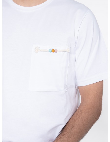 OVER-D T-shirt OE1S2S3T48 Λευκό OVER-D - 5