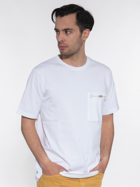 OVER-D T-shirt OE1S2S3T48 Λευκό OVER-D - 3