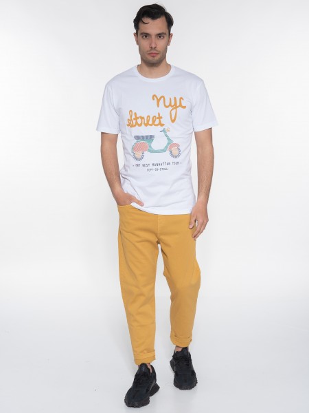 OVER-D T-shirt OE1S2S3T45 Λευκό OVER-D - 6