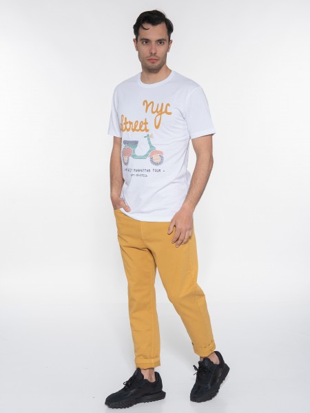 OVER-D T-shirt OE1S2S3T45 Λευκό OVER-D - 9