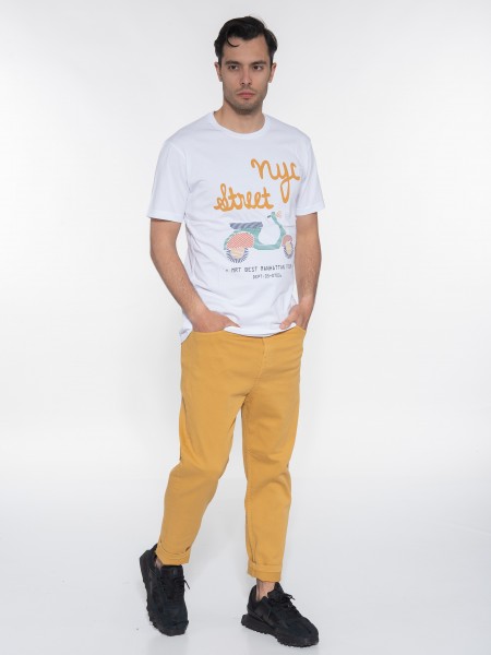 OVER-D T-shirt OE1S2S3T45 Λευκό OVER-D - 7