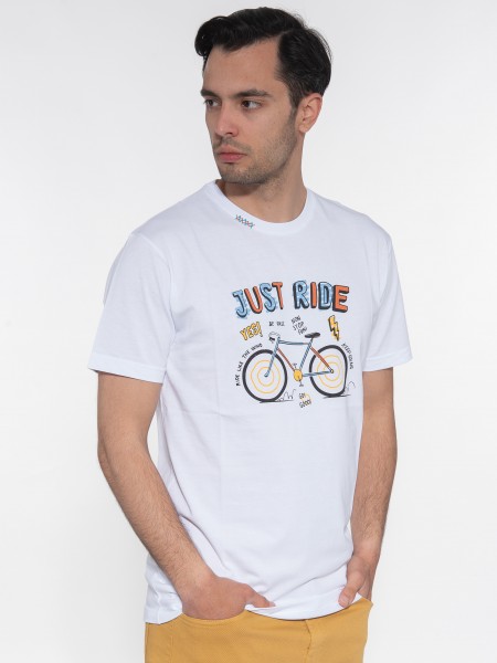 OVER-D T-shirt OE1S2S3T12 Λευκό OVER-D - 3