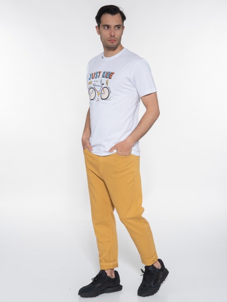 OVER-D T-shirt OE1S2S3T12 Λευκό OVER-D - 9