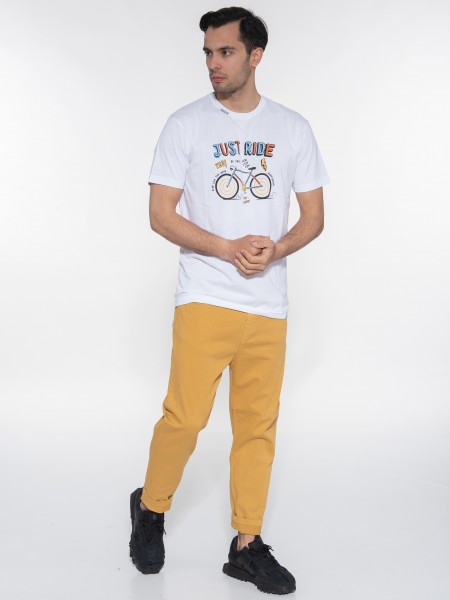 OVER-D T-shirt OE1S2S3T12 Λευκό OVER-D - 7