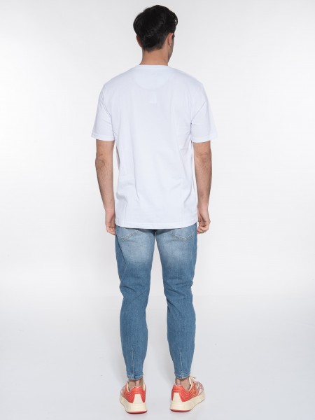 OVER-D T-shirt OE1S2S3T21 Λευκό OVER-D - 8