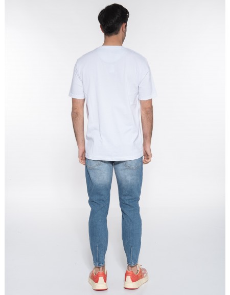 OVER-D T-shirt OE1S2S3T21 Λευκό OVER-D - 8